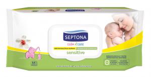 64 pcs Baby Wipes Sensitive with lid